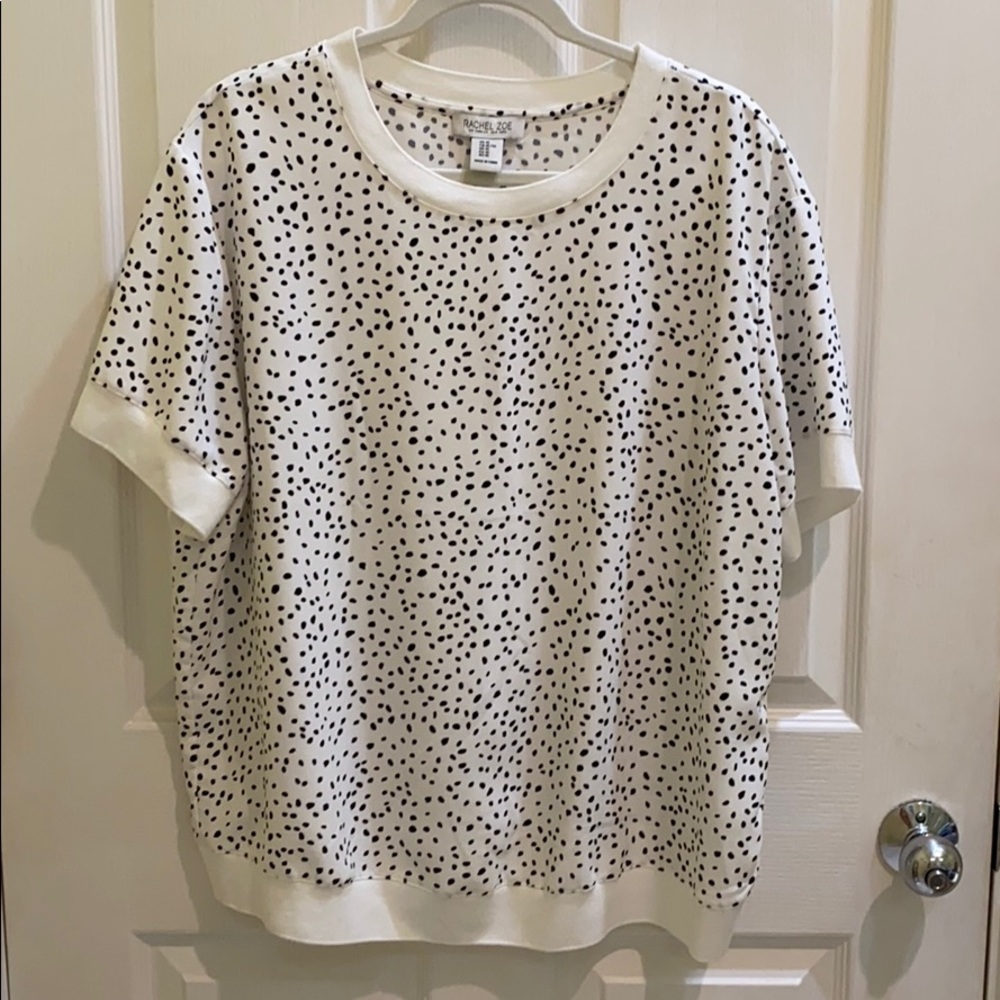 Rachel Zoe polka dot blouse